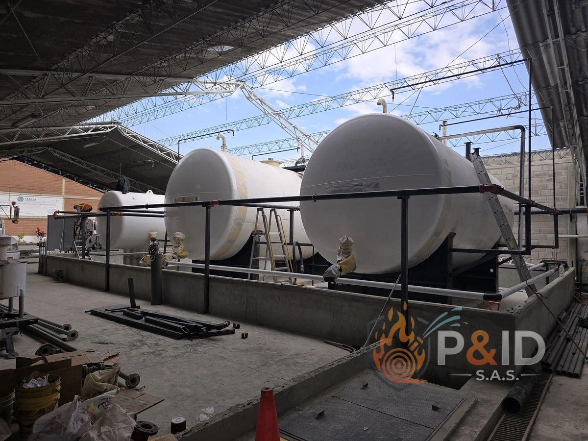 Proyecto de ingeniería contra incendios completado en Medellín Antioquia