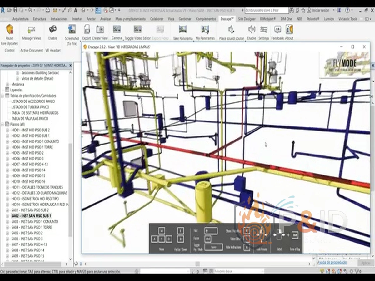 Diseño de red contra incendio bajo NSR-10 y NFPA 13 en Colombia