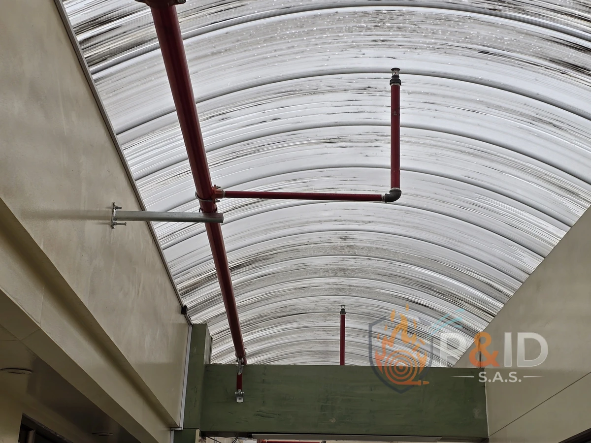 Mantenimiento preventivo a red de rociadores contra incendio NFPA 25 Colombia