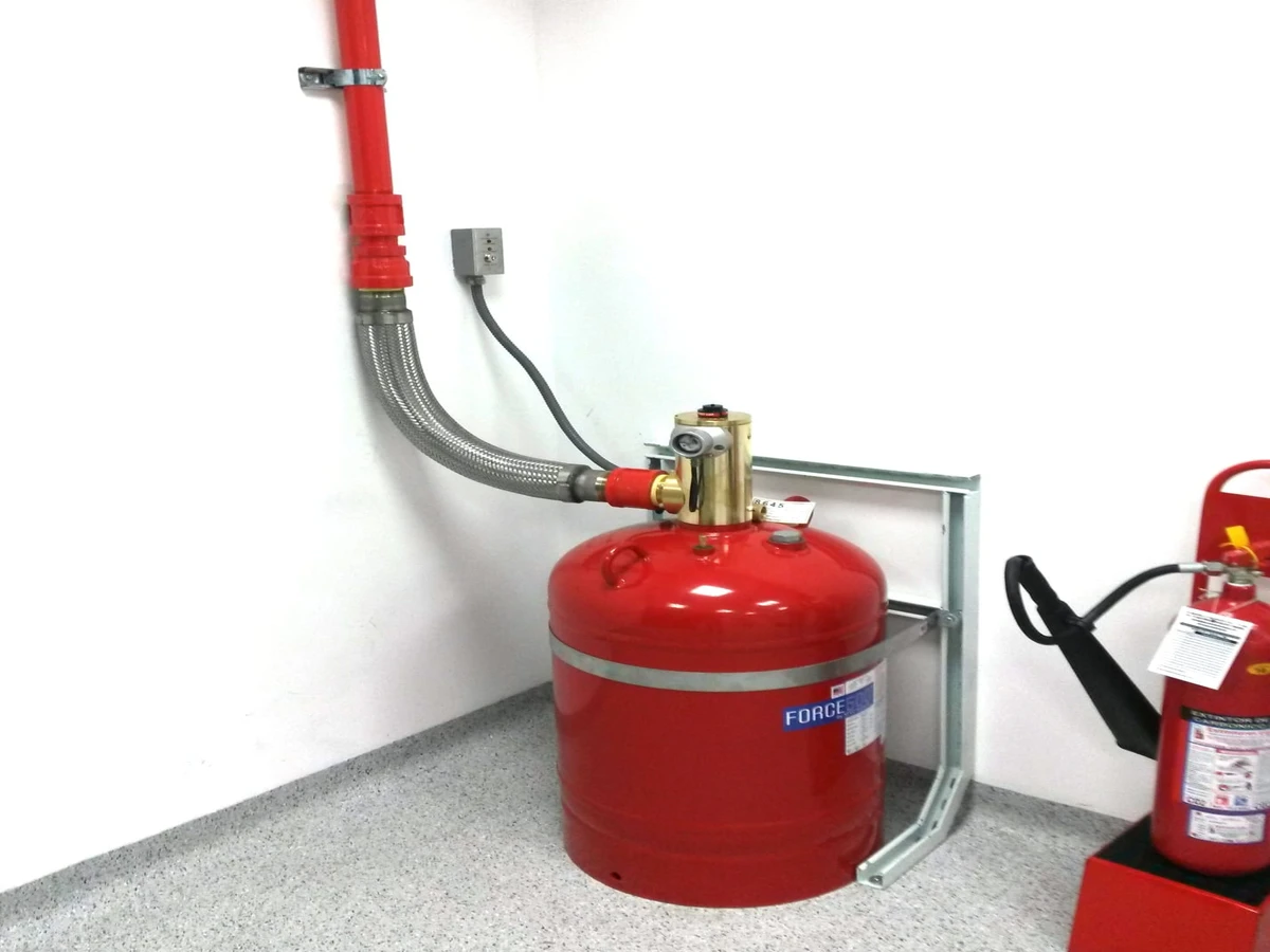 Cilindros de extinциón con agente limpio para cuarto de servidores Colombia