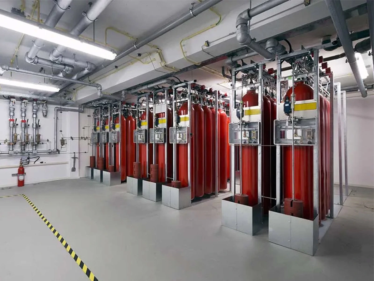 Instalación sistema limpio NFPA 2001 en área crítica Colombia — P&ID SAS